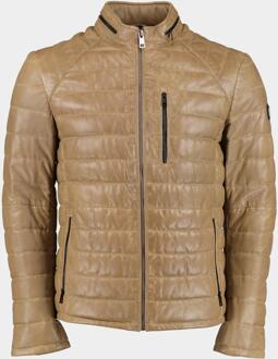 Lederen jack leather jacket 52290/623 Groen - 48