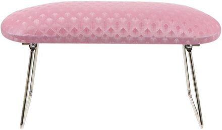 Lederen Manicure Hand Arm Rest Pillow Nail Hand Kussen Hand Rest Kussen roze