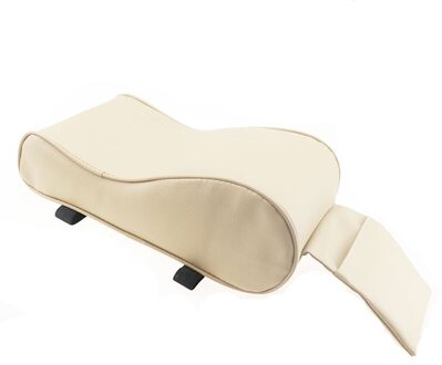 Lederen Memory Foam Auto Armsteun Pad Auto Styling Voor Mazda 2 3 5 6 CX5 CX7 CX9 Atenza Axela Beige