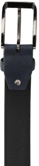Lederen riem colton blauw cm - maat 105