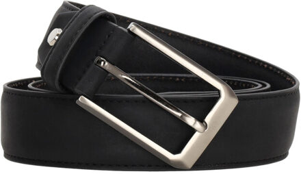 Lederen riem colton zwart cm - 95