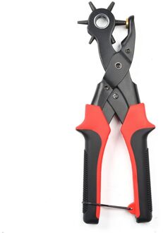 Lederen Riem Perforator Tang 6 Size Hoofd draait voor DIY Hand Made