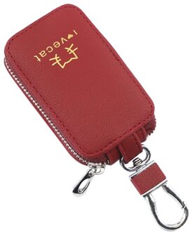 Lederen Sleutelhanger Unisex Sleutel Tas Multifunctionele Organizer Wallet Holder Smart Huishoudster Auto Kleine Sleutel Case Keys Pouch Goud