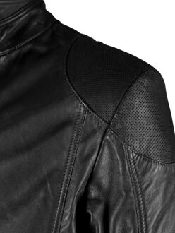 Lederjacke 6010007-2 - maat M Zwart