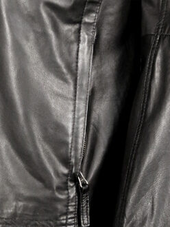 Lederjacke Lucas - maat S Zwart