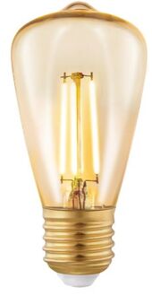 Ledfilamentlamp St48 Amber E27 4w
