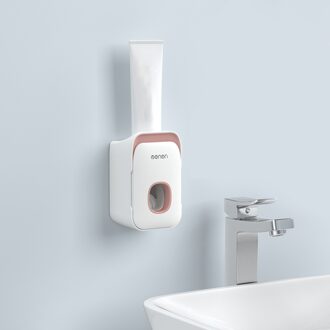 Ledfre Automatische Tandpasta Dispenser Stofdicht Tandenborstelhouder Tarwe Stro Wandmontage Home Squeezer Badkamer Accessoires Licht Groen