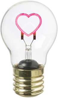 Ledlamp hartje - 7x7x12 cm