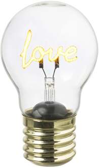 Ledlamp love - 7x7x12 cm
