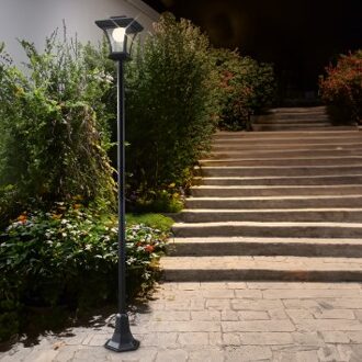 Ledlantaarn 180 cm op zonne-energie