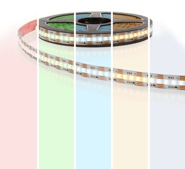 Ledstrip 4 meter RGBWW prime 840 cob leds p/m - losse strip