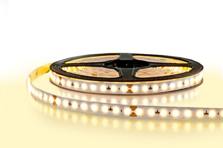Ledstrip 8 meter warm wit basic - losse strip met 128 leds per meter