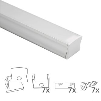 Ledstrip profiel 3M opbouw - 20 mm hoog