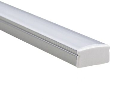 Ledstrip profiel 3M opbouw 8mm hoog