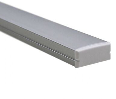 Ledstrip profiel opbouw 2M – 10mm hoog – incl. afdekkap