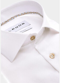 Ledub Business hemd lange mouw le24305 mfn5 0143350/910-630-000 Wit - 41 (L)
