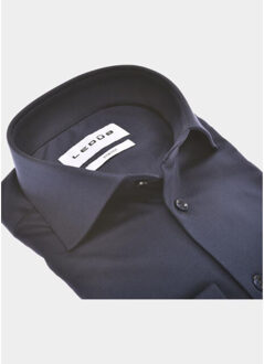 Ledub Business hemd lange mouw mfn5 0323519/180-000-000 - maat 43 (XL) Blauw