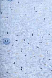 Ledub Overhemd Print Lichtblauw Borstzak - 39,40,41,42,43,44,46
