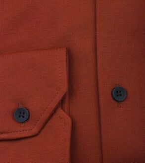 Ledub Overhemd Tricot Oranje - 43