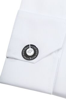 Ledub Overhemd Wit Borstzak Extra Lange Mouw - 39,40,42