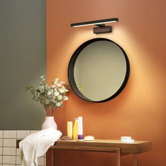 Ledvance Bathroom Mirror LED wandlamp zwart zwart, opaal