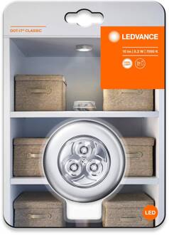 Ledvance DOT-it classic LED lamp zilver zilver, helder
