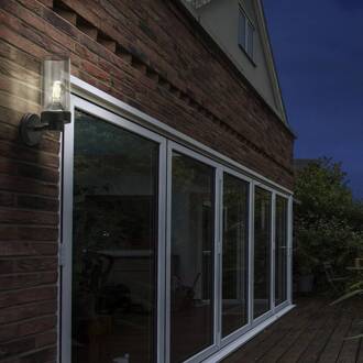 Ledvance Endura Classic Amber buitenwandlamp, donkergrijs donkergrijs, helder