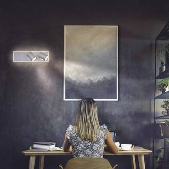 Ledvance LED plafondspot Mars, 3-lamps, 2 spots, wit