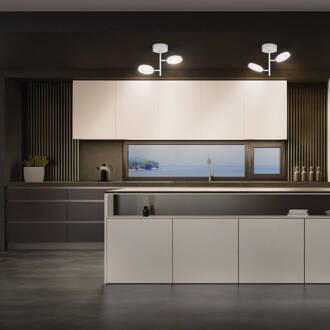 Ledvance LED plafondspot Saturnus, 2-lamps, CCT, hoog, wit