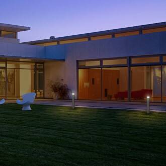 Ledvance LED tuinpadverlichting Endura Hybrid Orion, roestvrij staal