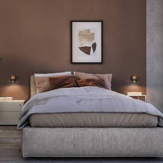 Ledvance LED wandspot Cork, GU10, dimbaar, zwart