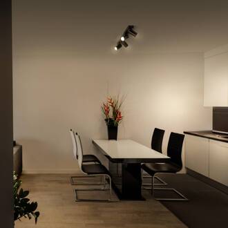 Ledvance Octagon LED spot, zwart, metaal, 60 cm, GU10