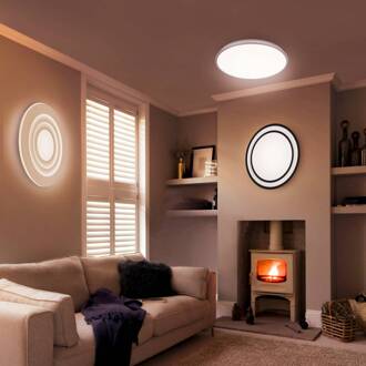 Ledvance Orbis Berlin LED plafondlamp zilver 49cm zilver, wit