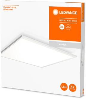 Ledvance Planon Plus LED paneel 60x60cm 840 36W wit