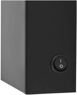 Ledvance Saturnus CCT LED wandspot, schakelaar, zwart