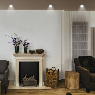 Ledvance Twist LED inbouwspot Ø7cm 840 wit/wit wit, wit