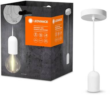 Ledvance Vintage 1906 Round hanglamp gips wit