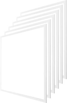 Ledvance Voordeelpak 6x LEDVANCE LED Paneel 60x60 Eco - LED Paneel Systeemplafond - 36W 3600lm - 865 Helder/Koud Wit - IP40 - UGR <19