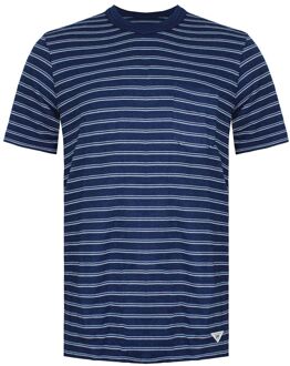 LEE Authentic One Pocket Heren Navy T-Shirt - maat S