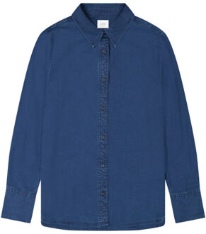 LEE Blouse lange mouw 112376966 classic Blauw
