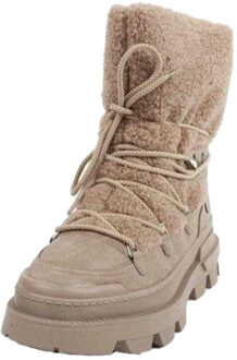 Lee Cooper Dames ecologisch leren sneeuwlaarzen Beige - 39