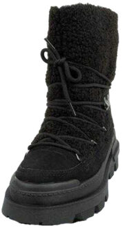 Lee Cooper Dames ecologisch leren sneeuwlaarzen Zwart - 37