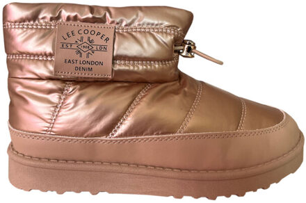 Lee Cooper Dames gequilte laarzen Goud - 39