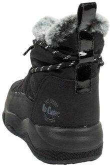Lee Cooper Dames leren sneeuwlaarzen Zwart - 39