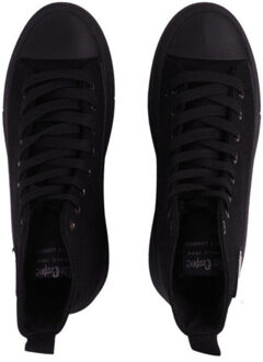 Lee Cooper Dames logo enkellaarsjes Zwart - 38