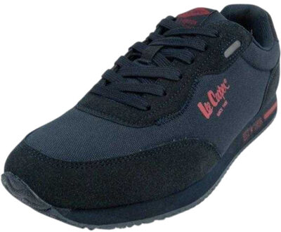 Lee Cooper Heren lage sportschoenen Blauw - 44