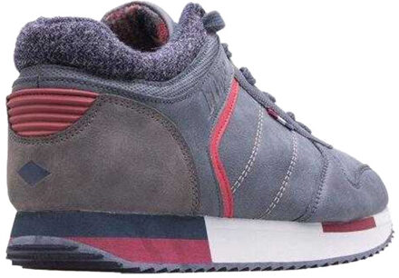 Lee Cooper Heren logo leren wandelschoenen Grijs - 44