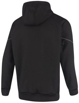 Lee Cooper Heren Reflecterende Jas met Capuchon (Zwart)