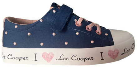 Lee Cooper Kinderen/kinderen pailletten trainers Blauw - 34,5