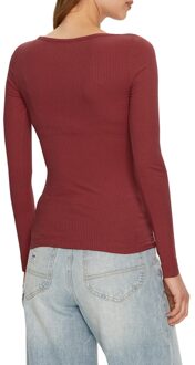 LEE Heren Half Zip Pullover Sweater Bruin